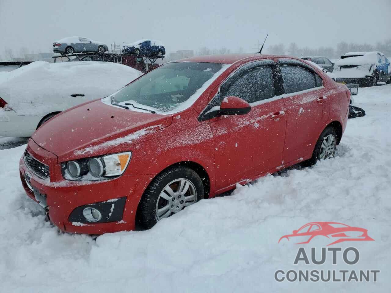 CHEVROLET SONIC 2013 - 1G1JC5SH8D4122110