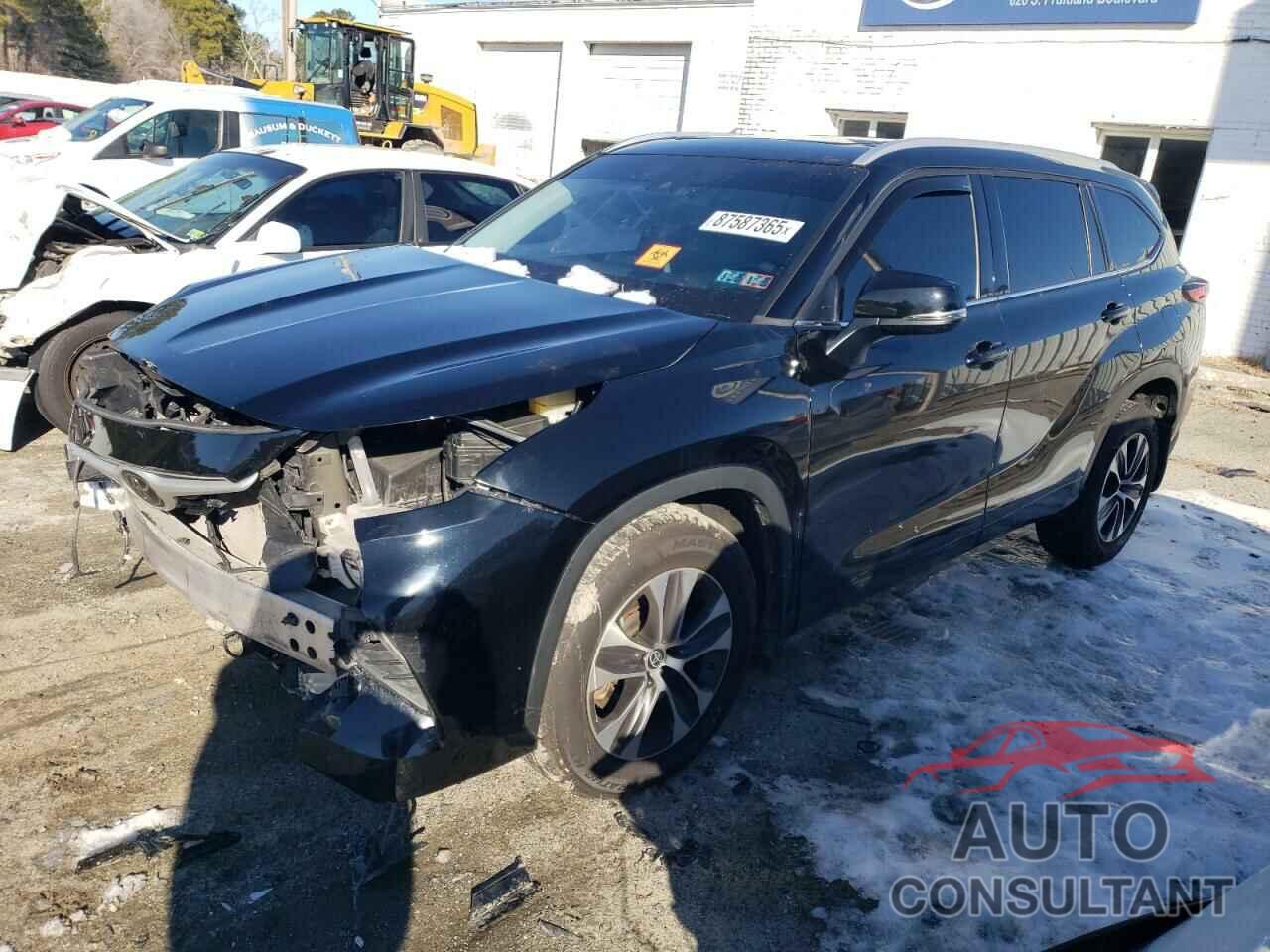 TOYOTA HIGHLANDER 2022 - 5TDGZRBH6NS179838