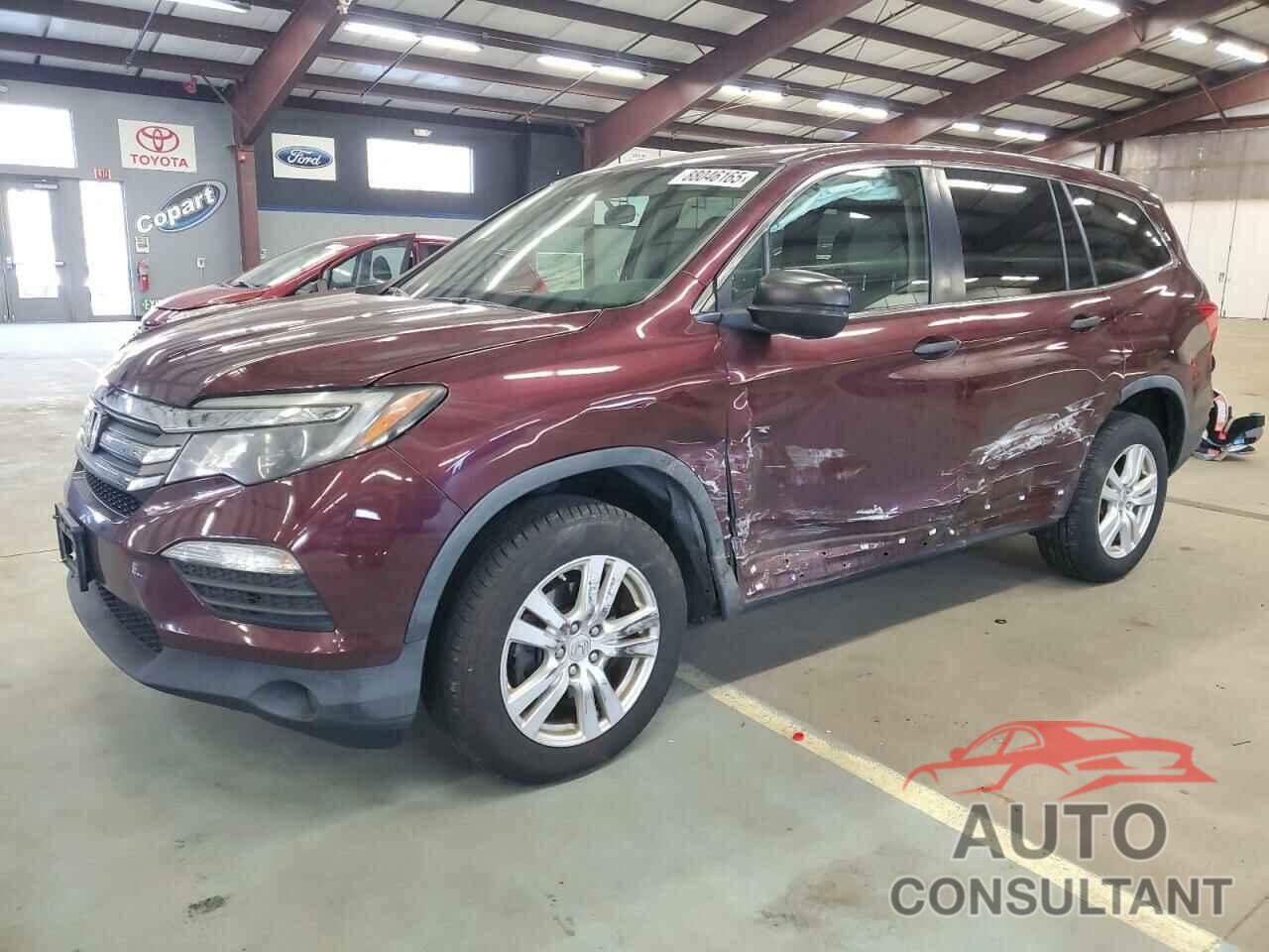 HONDA PILOT 2016 - 5FNYF6H16GB027975