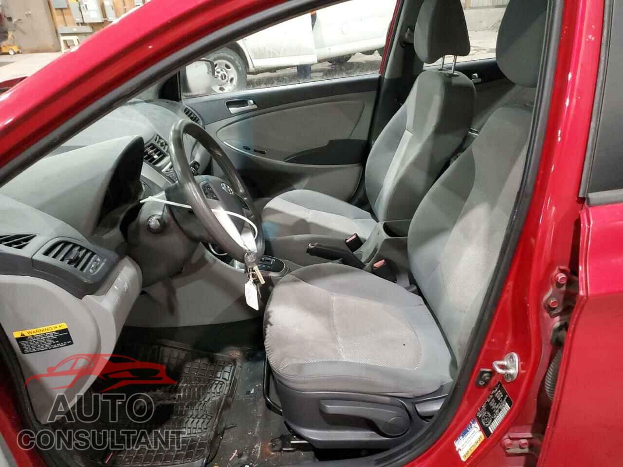 HYUNDAI ACCENT 2012 - KMHCT4AE3CU245678