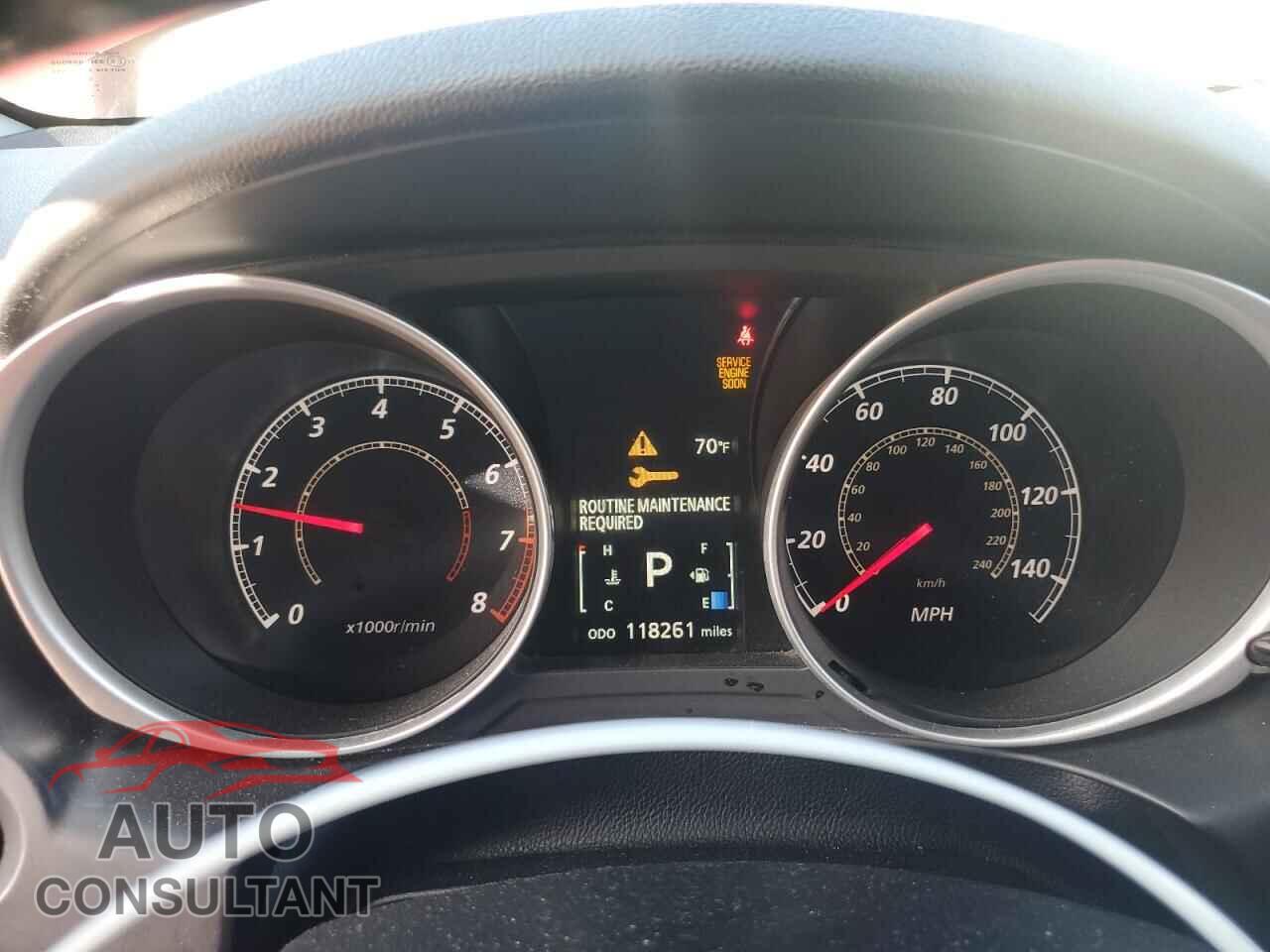 MITSUBISHI OUTLANDER 2014 - 4A4AP3AU3EE016425