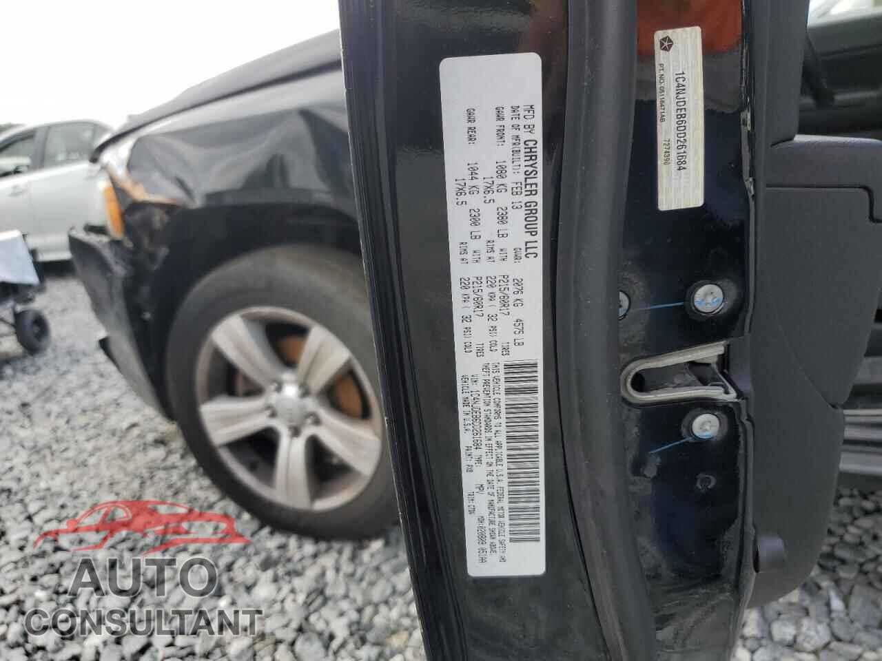 JEEP COMPASS 2013 - 1C4NJDEB6DD261684