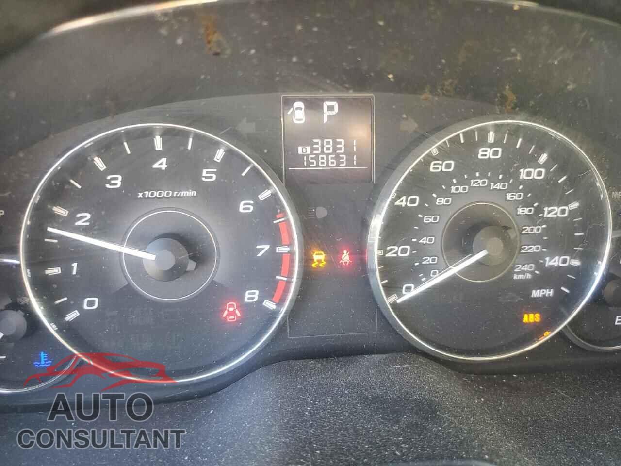 SUBARU OUTBACK 2011 - 4S4BRBCC9B3363376
