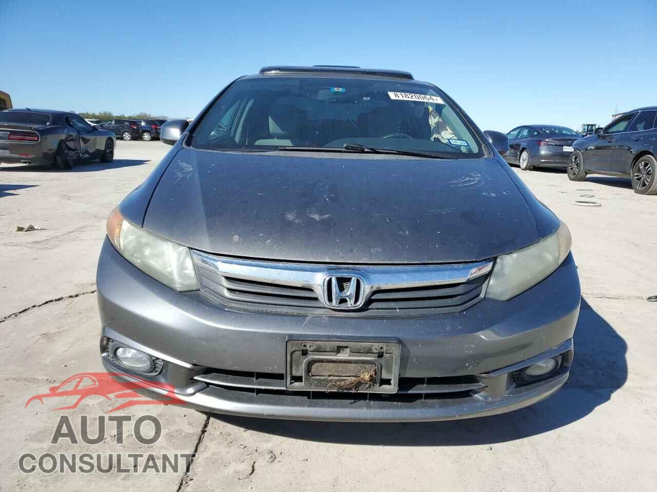 HONDA CIVIC 2012 - 2HGFB2F86CH547305
