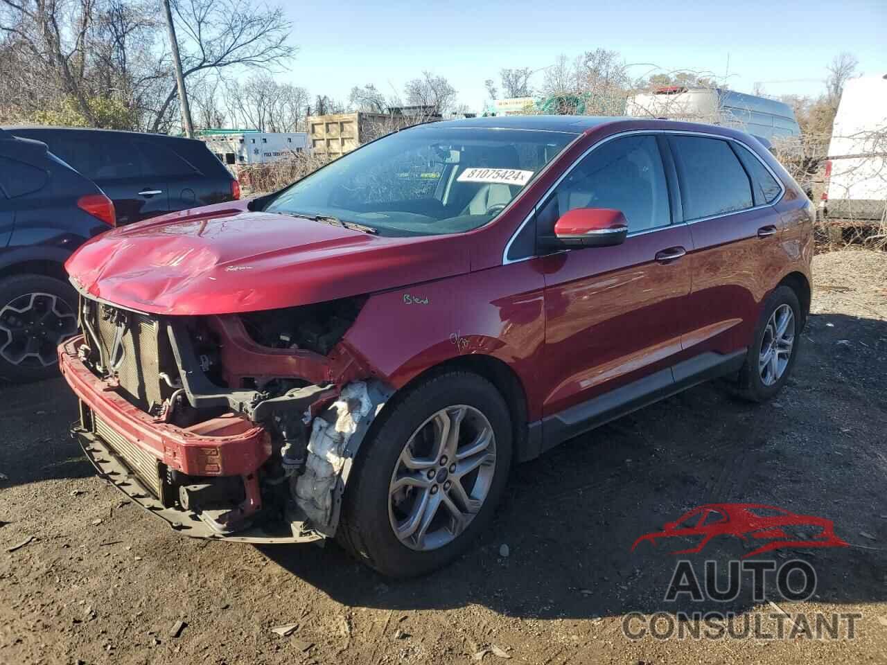 FORD EDGE 2015 - 2FMTK4K97FBB49762