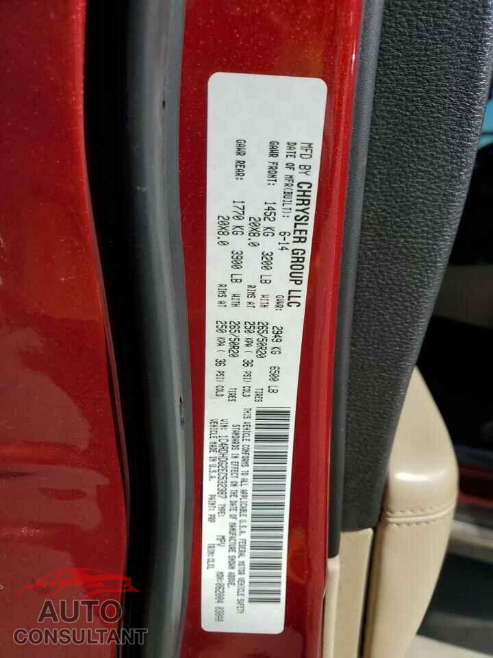 DODGE DURANGO 2014 - 1C4RDHDG2EC532387
