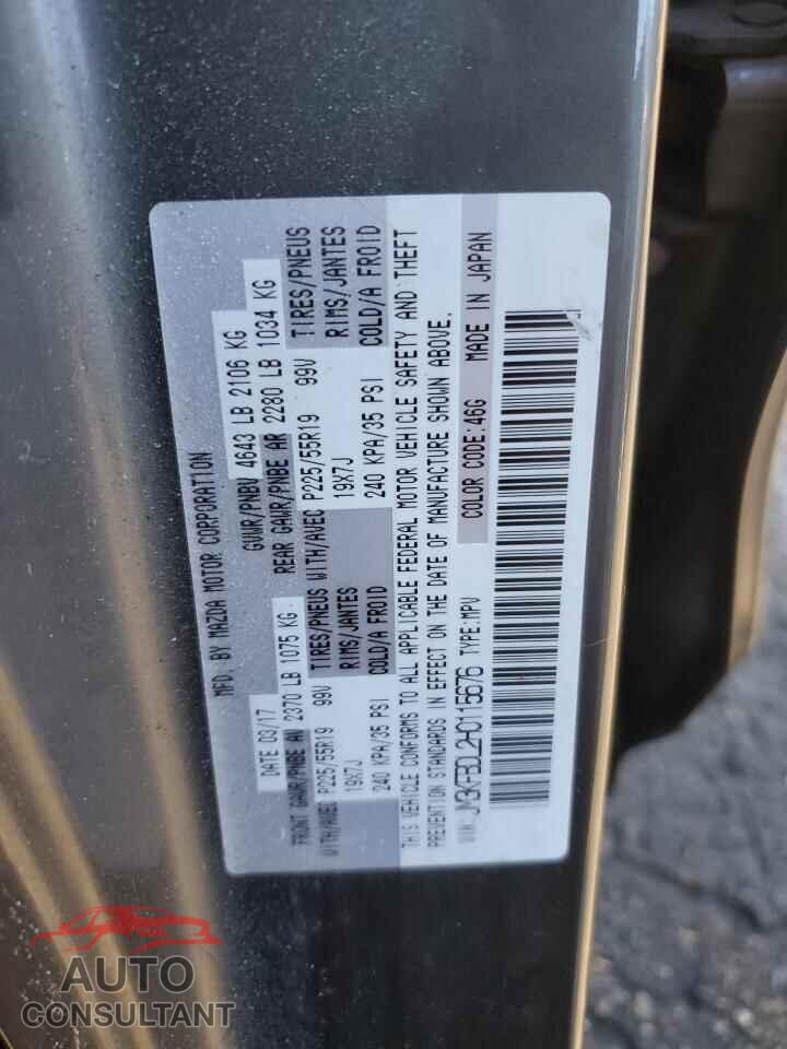 MAZDA CX-5 2017 - JM3KFBDL2H0115676