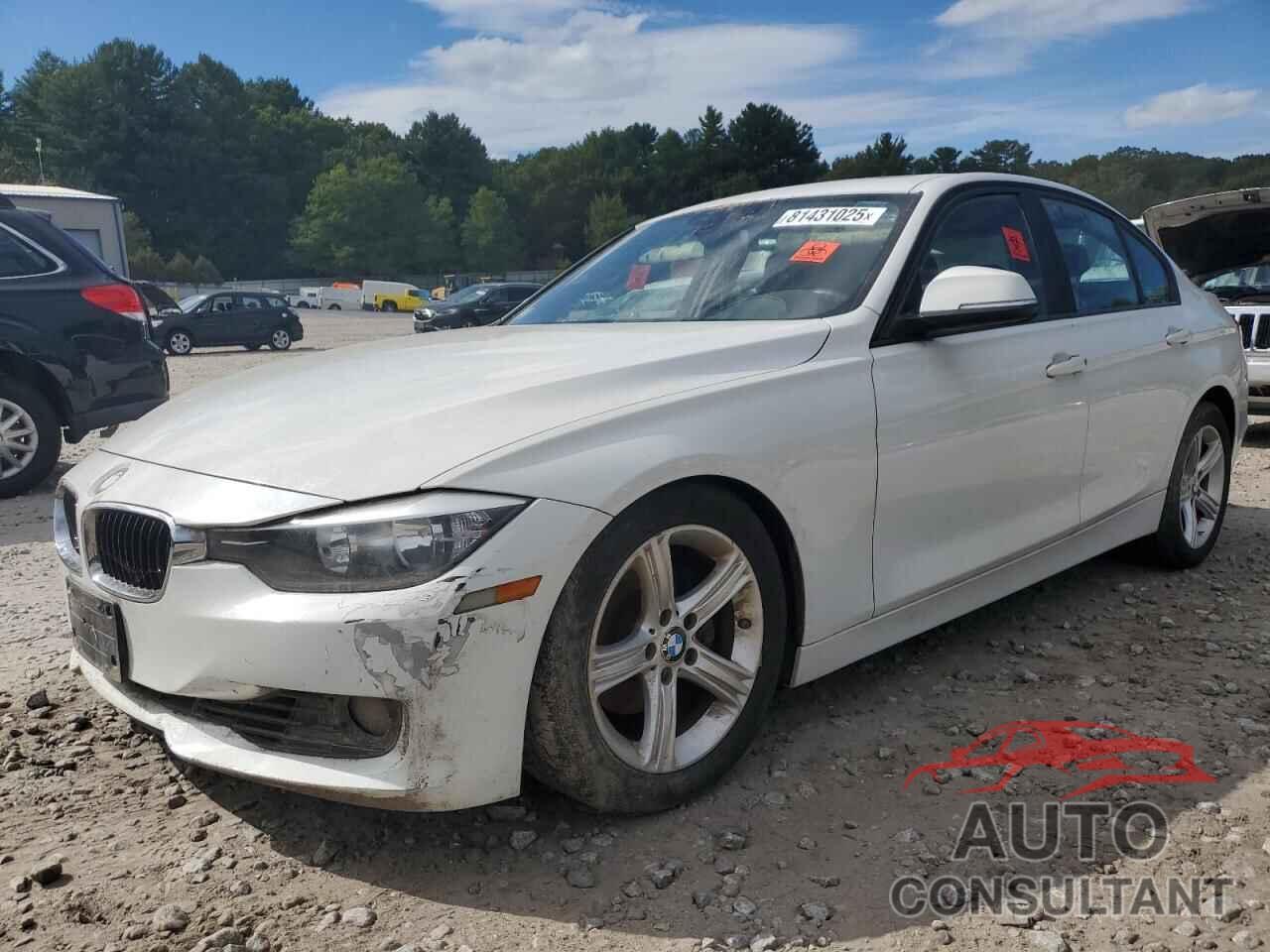 BMW 3 SERIES 2013 - WBA3B3C5XDF541704