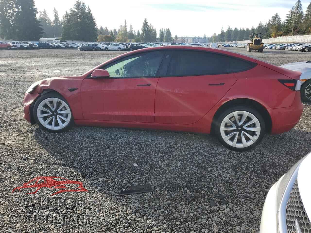 TESLA MODEL 3 2022 - 5YJ3E1EA4NF185832