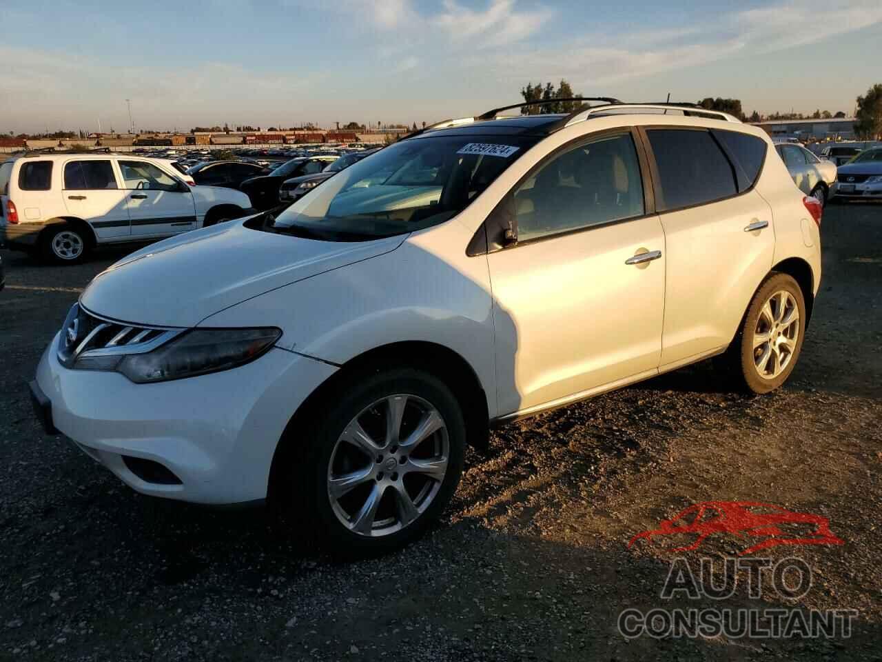 NISSAN MURANO 2012 - JN8AZ1MW7CW217968
