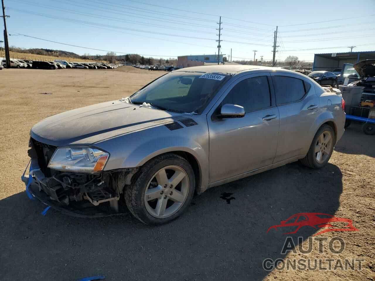 DODGE AVENGER 2013 - 1C3CDZCGXDN572446