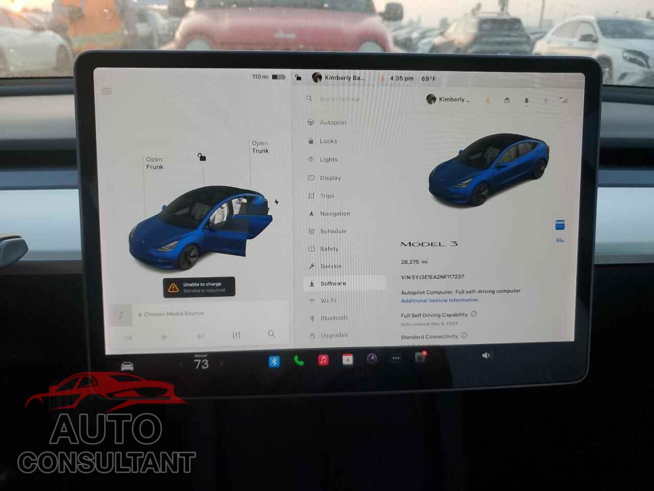 TESLA MODEL 3 2022 - 5YJ3E1EA2NF117237