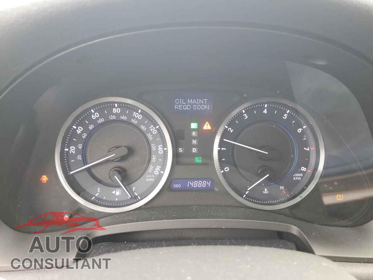 LEXUS IS 2012 - JTHCF5C21C5058923