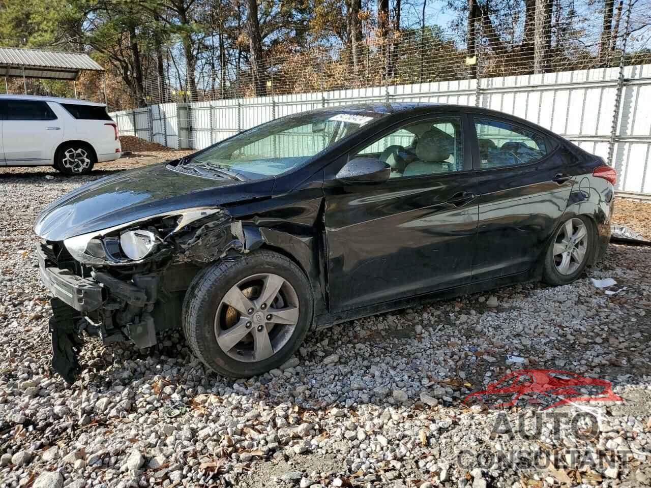 HYUNDAI ELANTRA 2011 - KMHDH4AE8BU145810