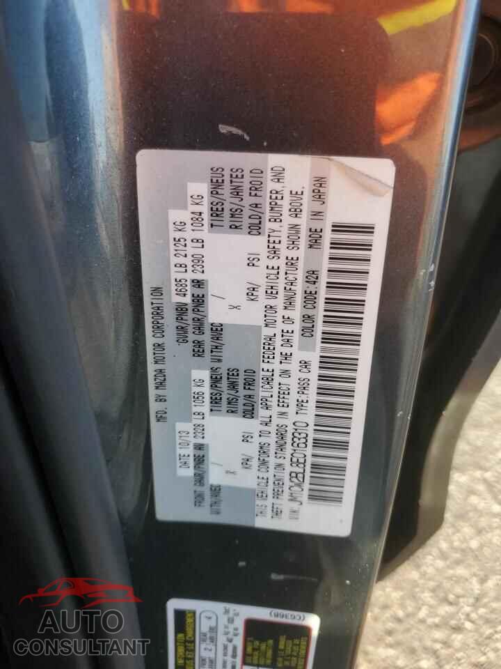 MAZDA 5 2014 - JM1CW2BL8E0163310