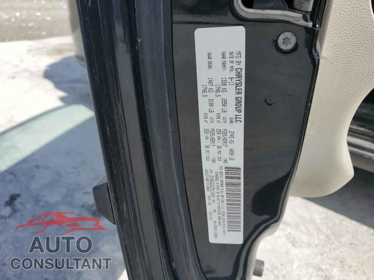 DODGE CARAVAN 2012 - 2C4RDGDG2CR116029