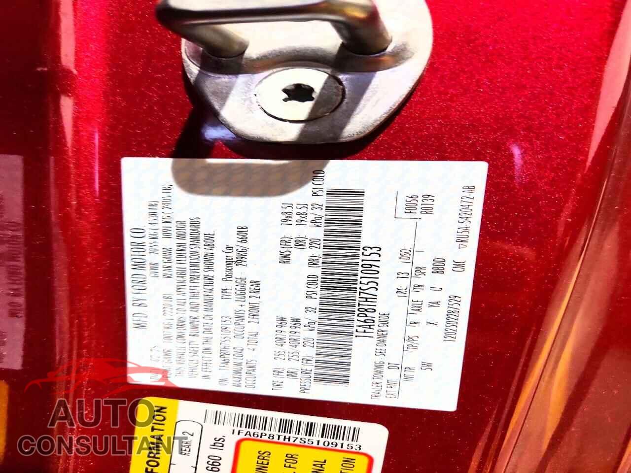 FORD MUSTANG 2025 - 1FA6P8TH7S5109153