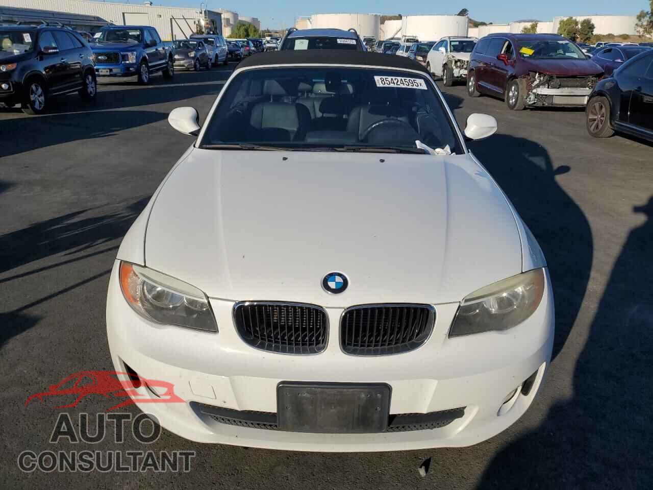 BMW 1 SERIES 2012 - WBAUN1C57CVH84460