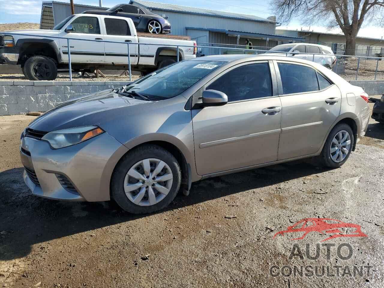 TOYOTA COROLLA 2015 - 2T1BURHE7FC384116