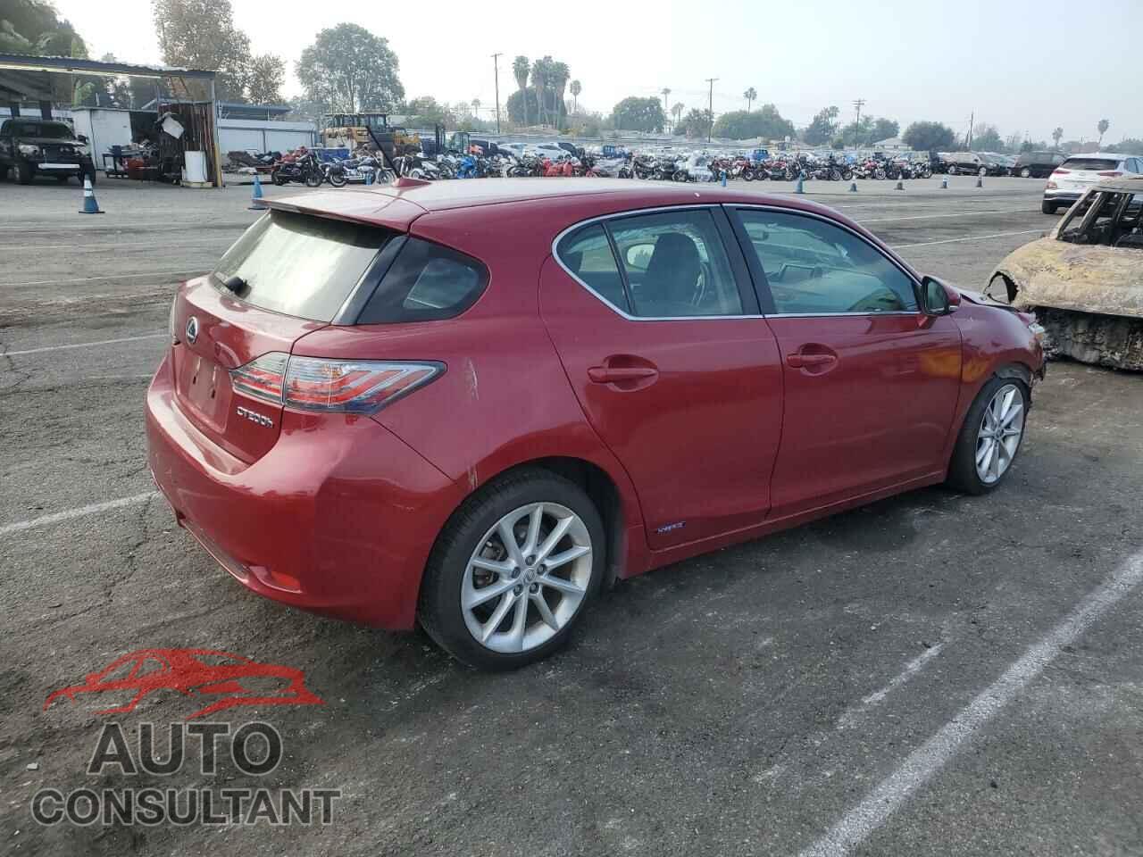 LEXUS CT 200 2013 - JTHKD5BH4D2170884