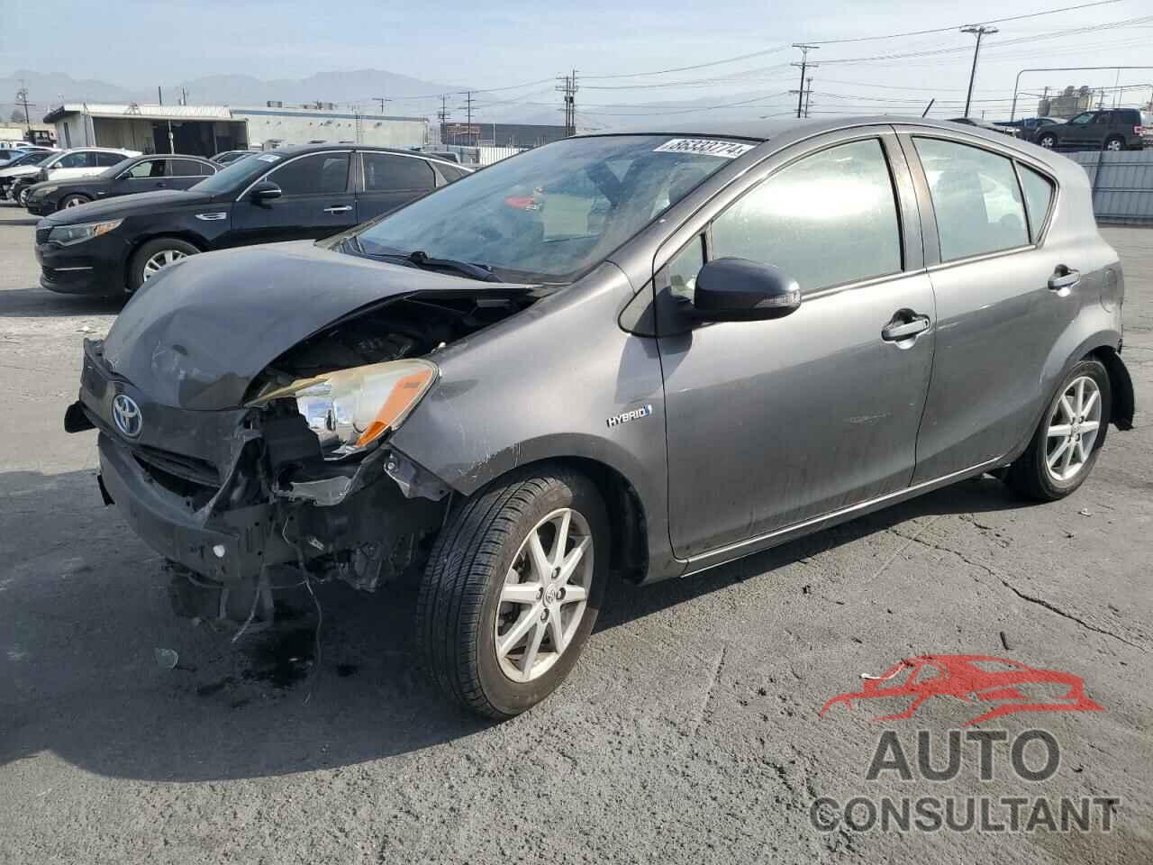 TOYOTA PRIUS 2012 - JTDKDTB38C1512433