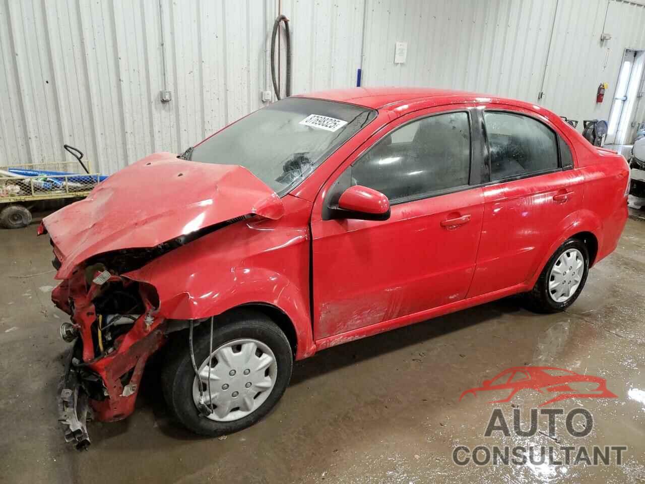 CHEVROLET AVEO 2010 - KL1TD5DE3AB129917