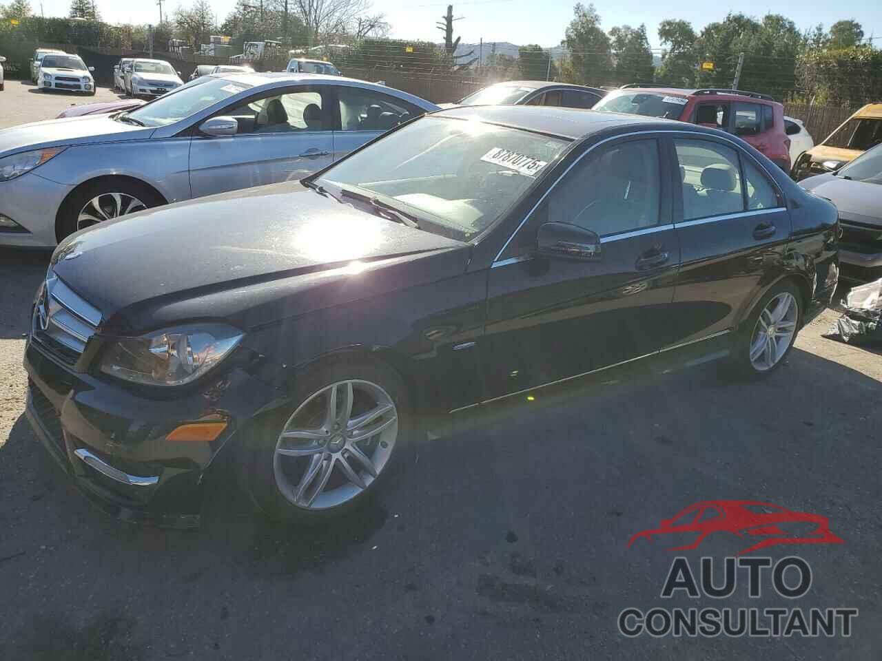 MERCEDES-BENZ C-CLASS 2012 - WDDGF4HB1CR220392