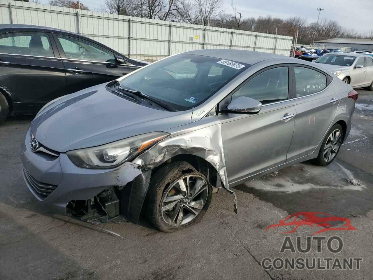 HYUNDAI ELANTRA 2015 - KMHDH4AEXFU362121