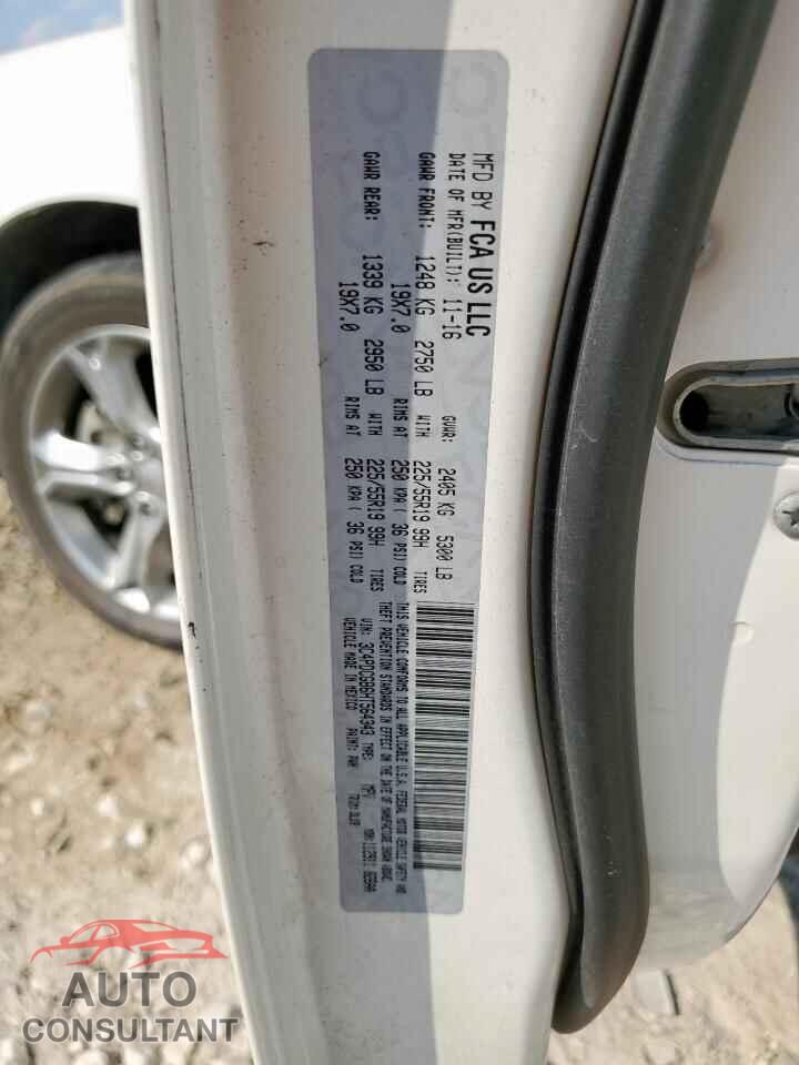 DODGE JOURNEY 2017 - 3C4PDCGB6HT564343