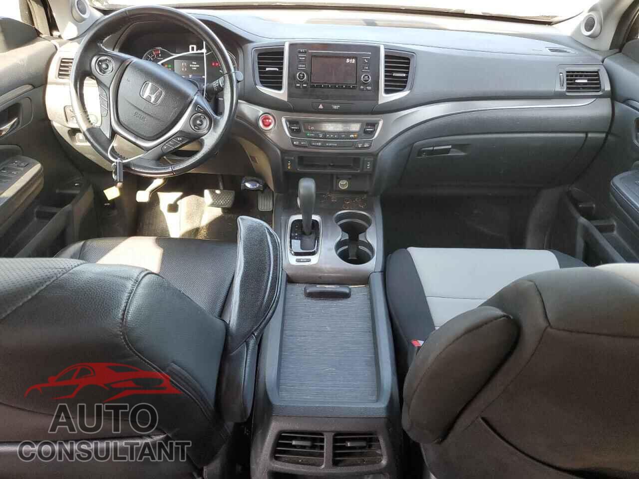 HONDA RIDGELINE 2017 - 5FPYK3F50HB037524