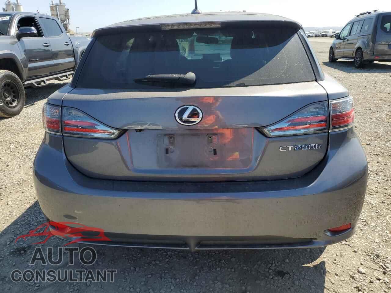 LEXUS CT 200 2012 - JTHKD5BH2C2063203