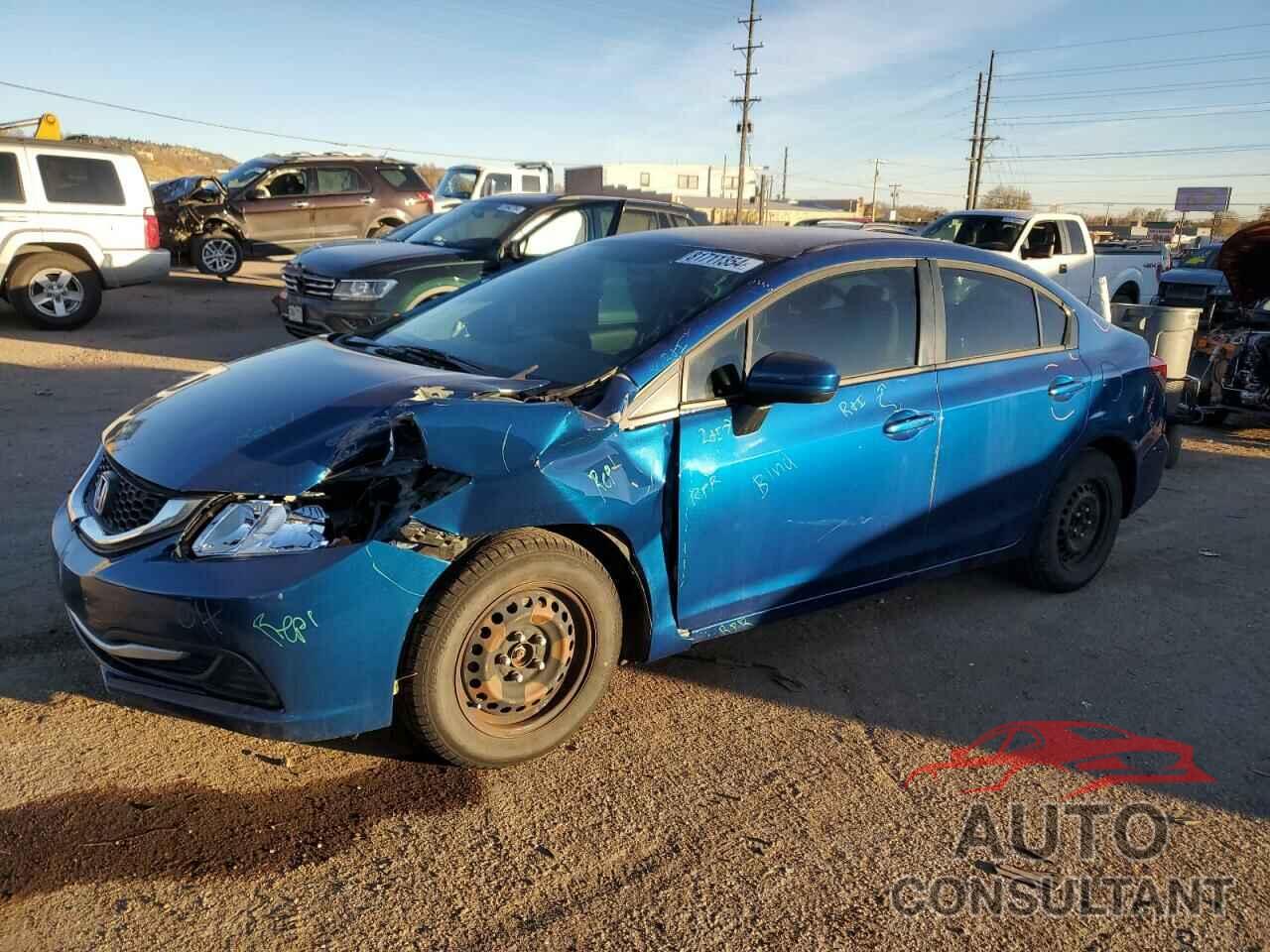 HONDA CIVIC 2014 - 19XFB2F55EE008371
