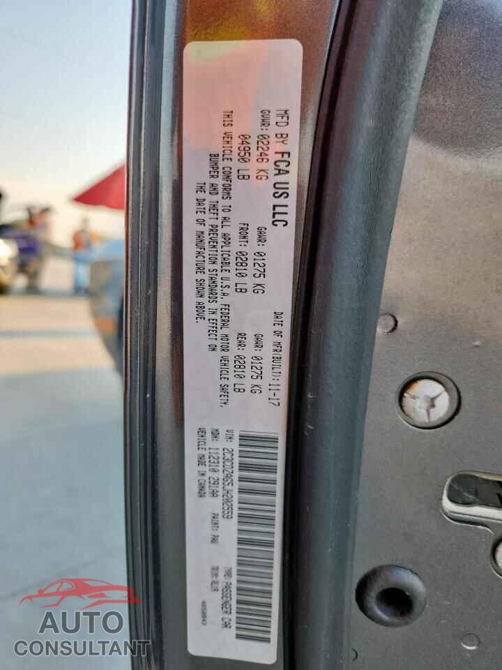 DODGE CHALLENGER 2018 - 2C3CDZAG5JH202559