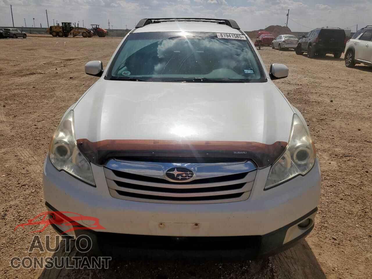 SUBARU OUTBACK 2011 - 4S4BRBBC2B3386029