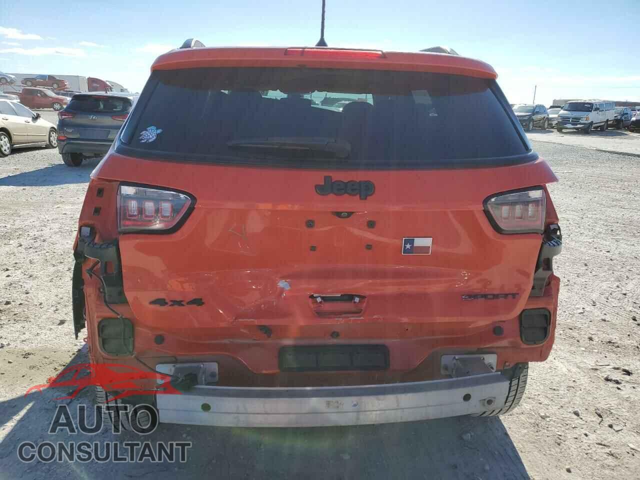 JEEP COMPASS 2017 - 3C4NJDAB4HT642214