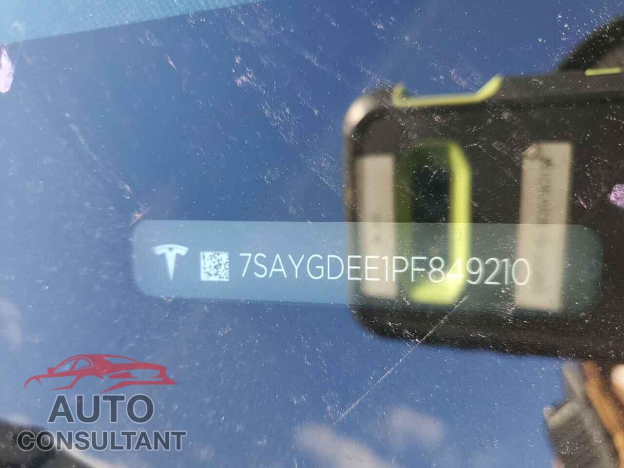 TESLA MODEL Y 2023 - 7SAYGDEE1PF849210