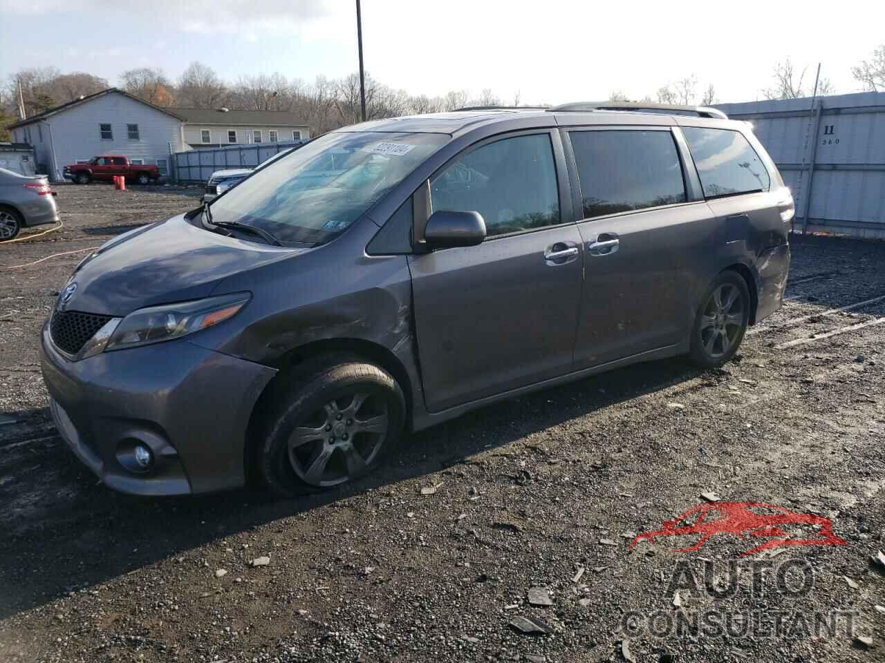 TOYOTA SIENNA 2017 - 5TDXZ3DC6HS772957