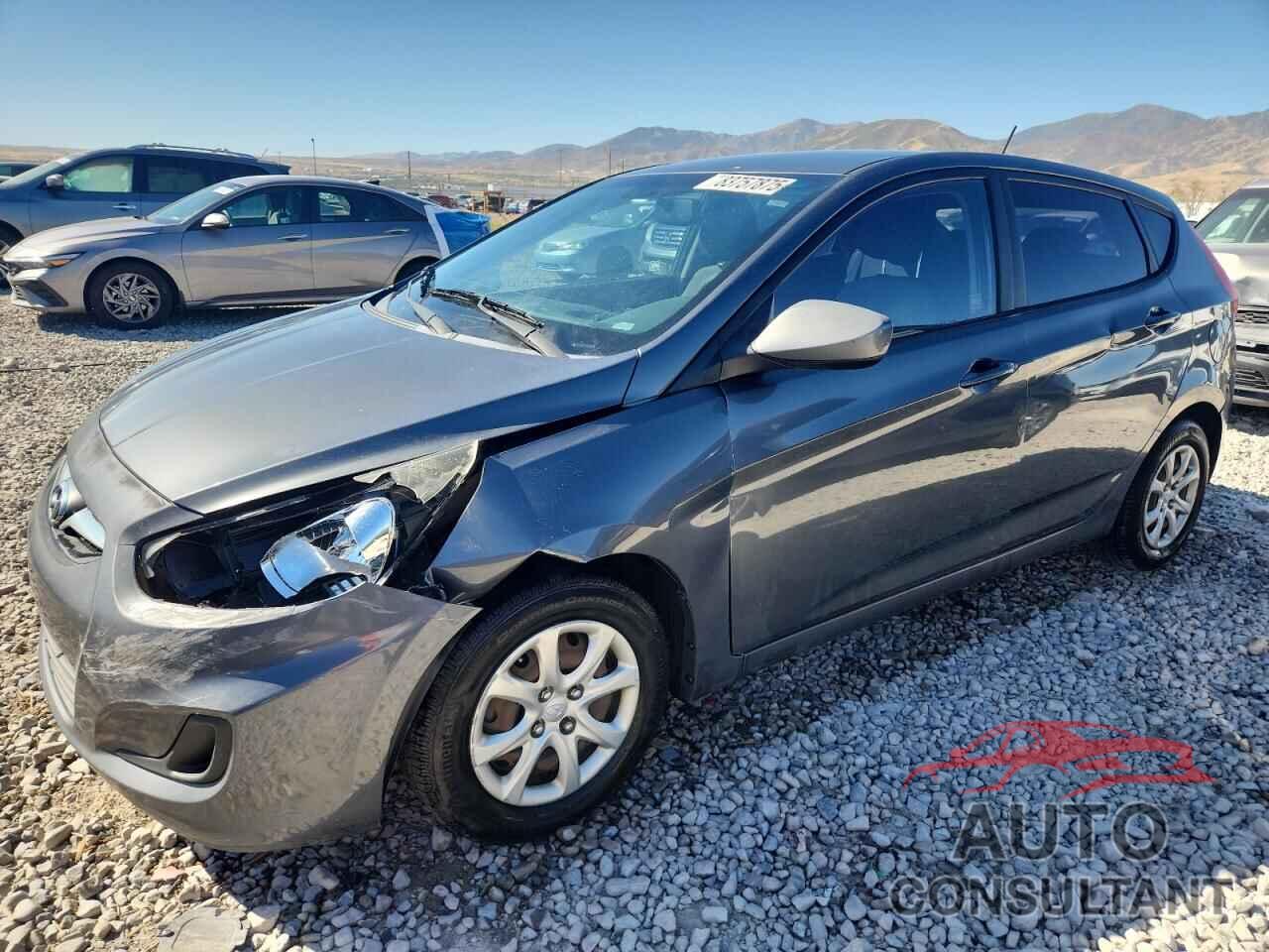 HYUNDAI ACCENT 2012 - KMHCT5AE8CU055929