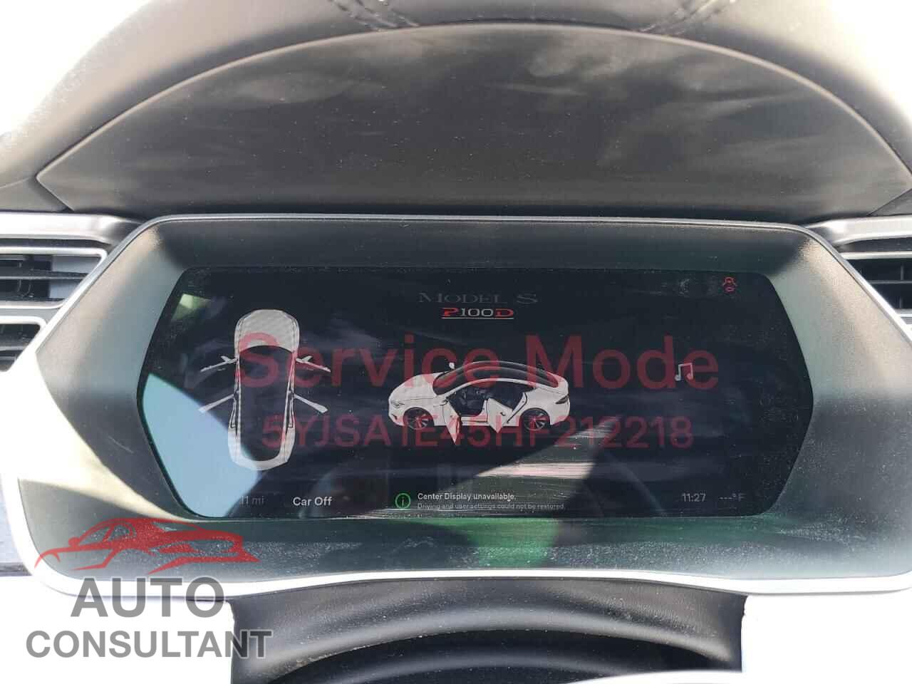 TESLA MODEL S 2017 - 5YJSA1E45HF212218