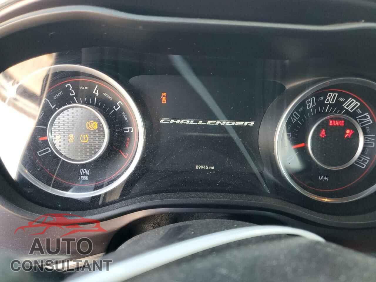 DODGE CHALLENGER 2016 - 2C3CDZAG0GH148662