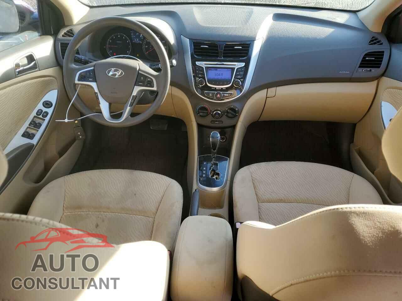 HYUNDAI ACCENT 2012 - KMHCU4AE2CU182005