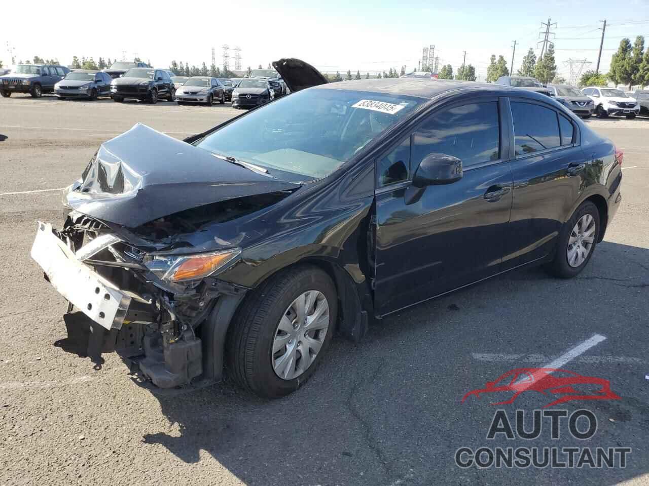 HONDA CIVIC 2012 - JHMFB2F51CS005587