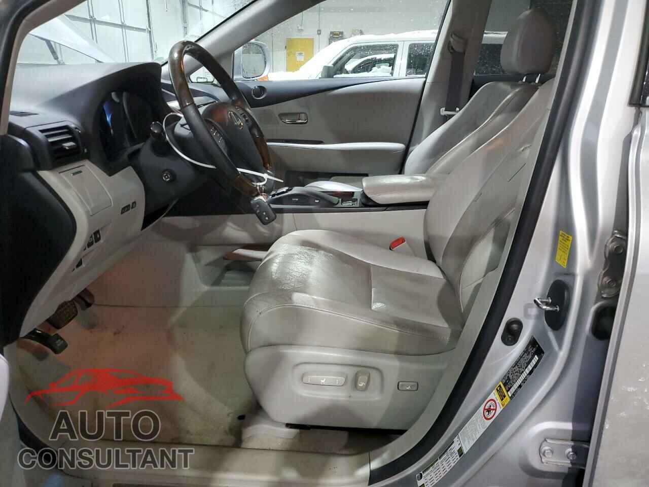 LEXUS RX350 2010 - 2T2BK1BA1AC037530