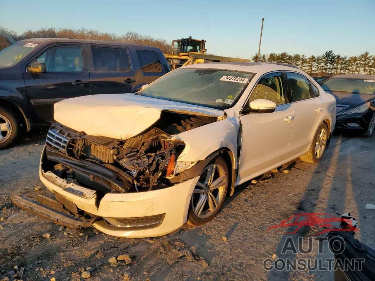 VOLKSWAGEN PASSAT 2015 - 1VWBV7A35FC091606