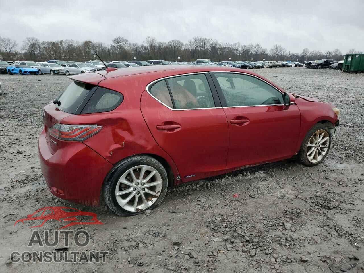 LEXUS CT 200 2012 - JTHKD5BH8C2108774