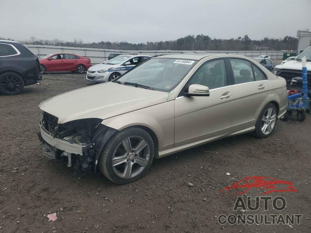 MERCEDES-BENZ C-CLASS 2011 - WDDGF8BB6BR153304
