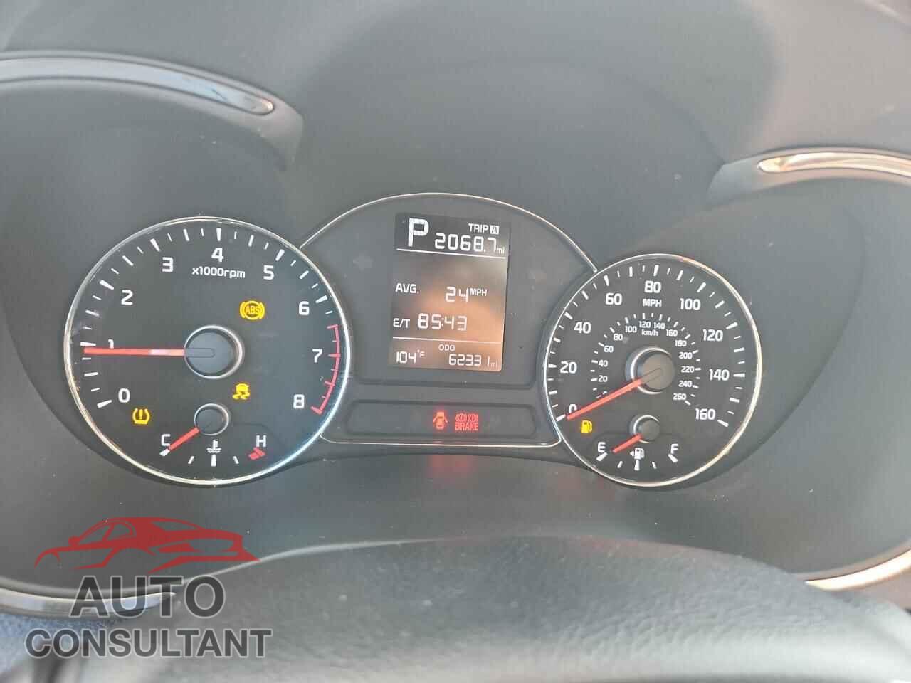 KIA FORTE 2017 - 3KPFK4A71HE160446
