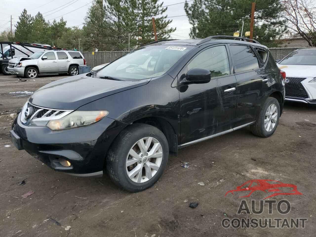 NISSAN MURANO 2011 - JN8AZ1MW1BW183671