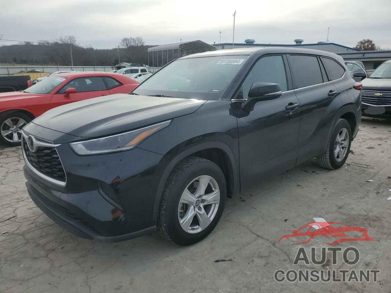 TOYOTA HIGHLANDER 2021 - 5TDCZRAH8MS064494