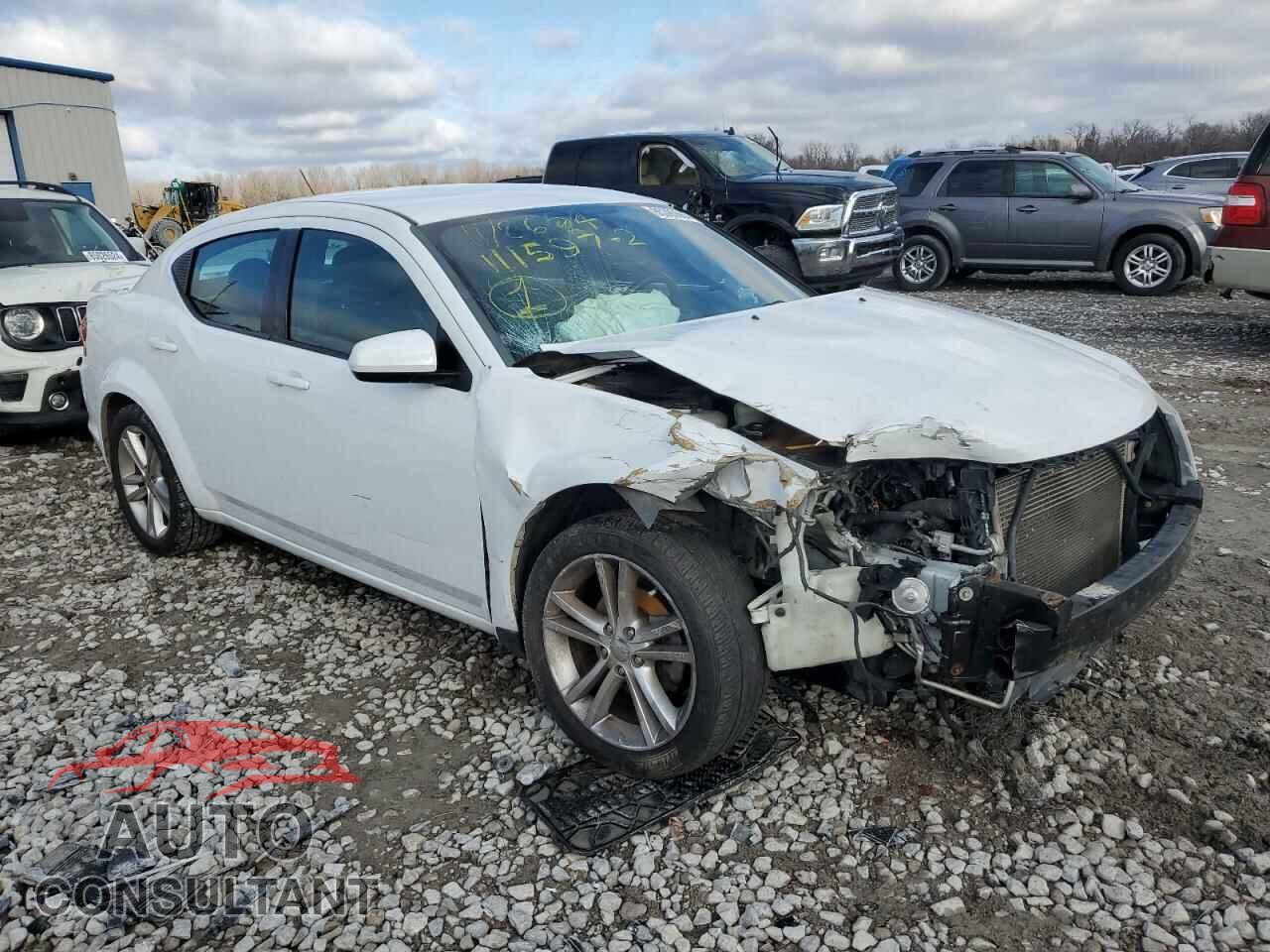 DODGE AVENGER 2013 - 1C3CDZCG6DN507934